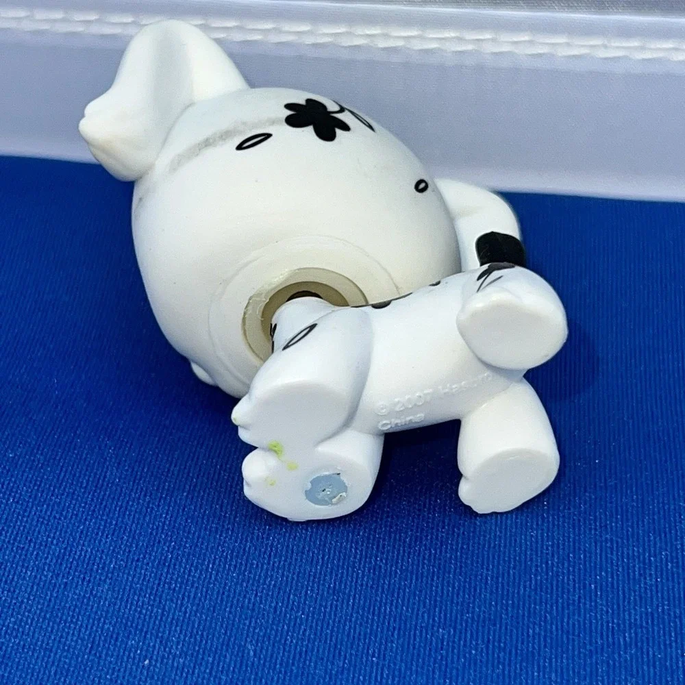 Hasbro Littlest Pet shop #469 Dog Cuddliest Dalmatian White & Black Authentic